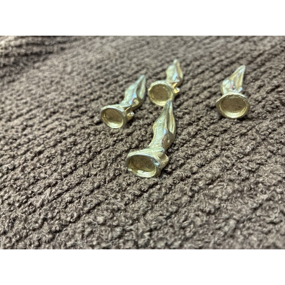 Vintage GOLF TEES NUDE NAKED LADY GAG GIFT NOVELTY METAL Goldtone 4 - Picture 4 of 6